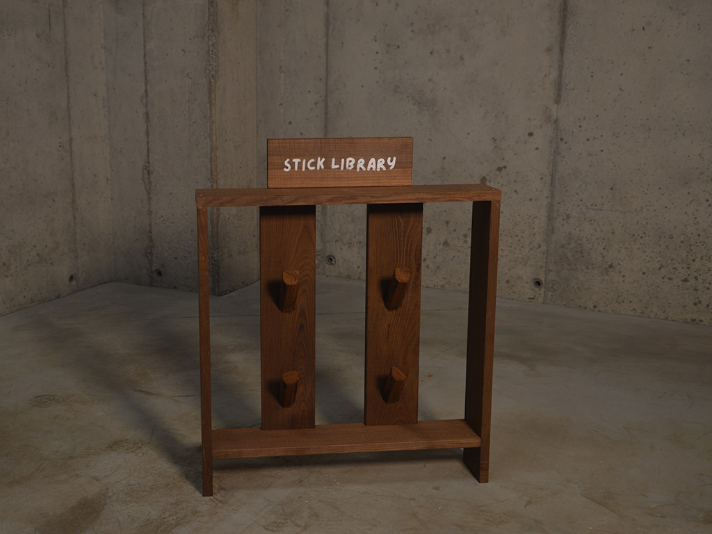 dog stick holder