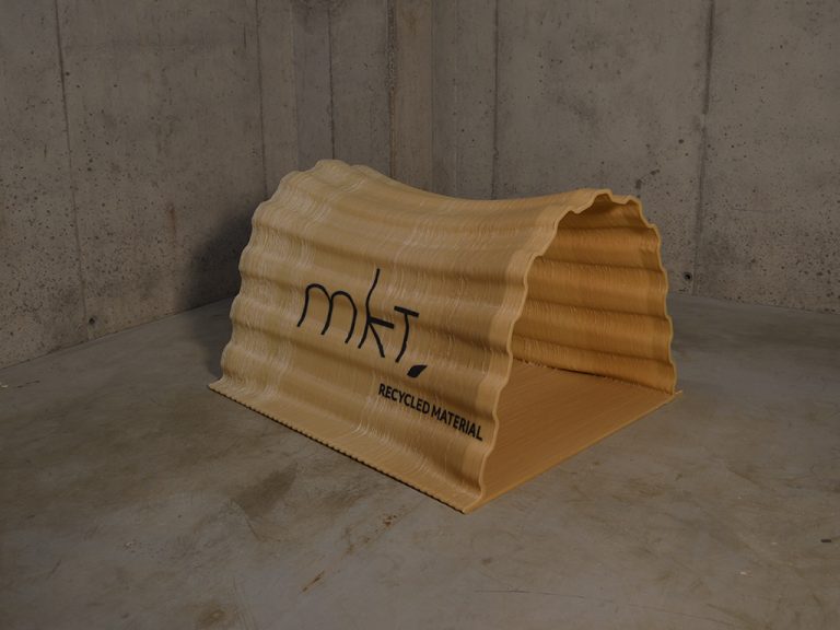 MKT Dog play area, 3D printed, made from recycled materials