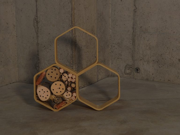 MKT Insect hotel – design development and production of a structure dedicated to supporting urban biodiversity.