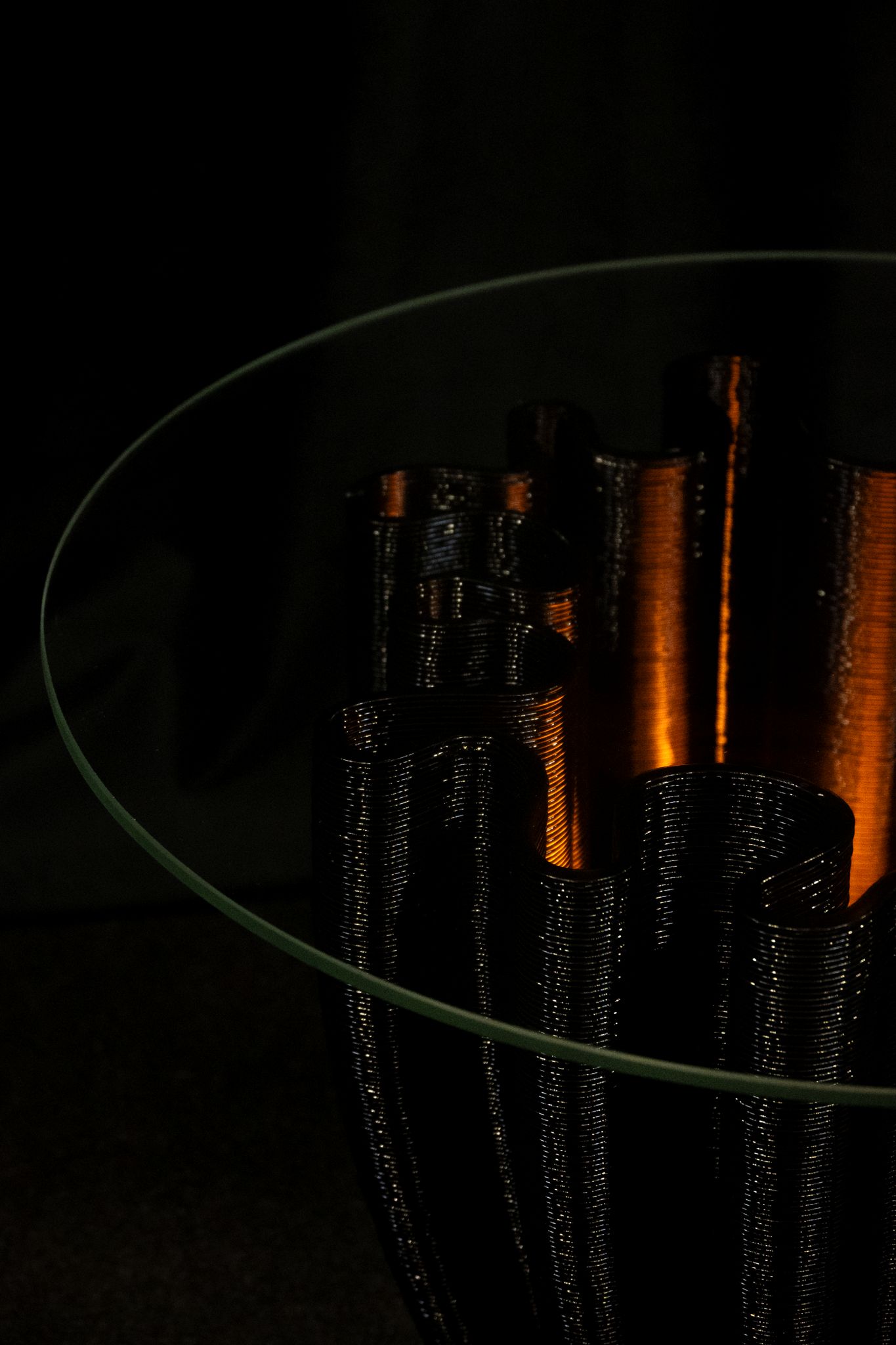 DIY table made from live printed prototype at BifeSim2026